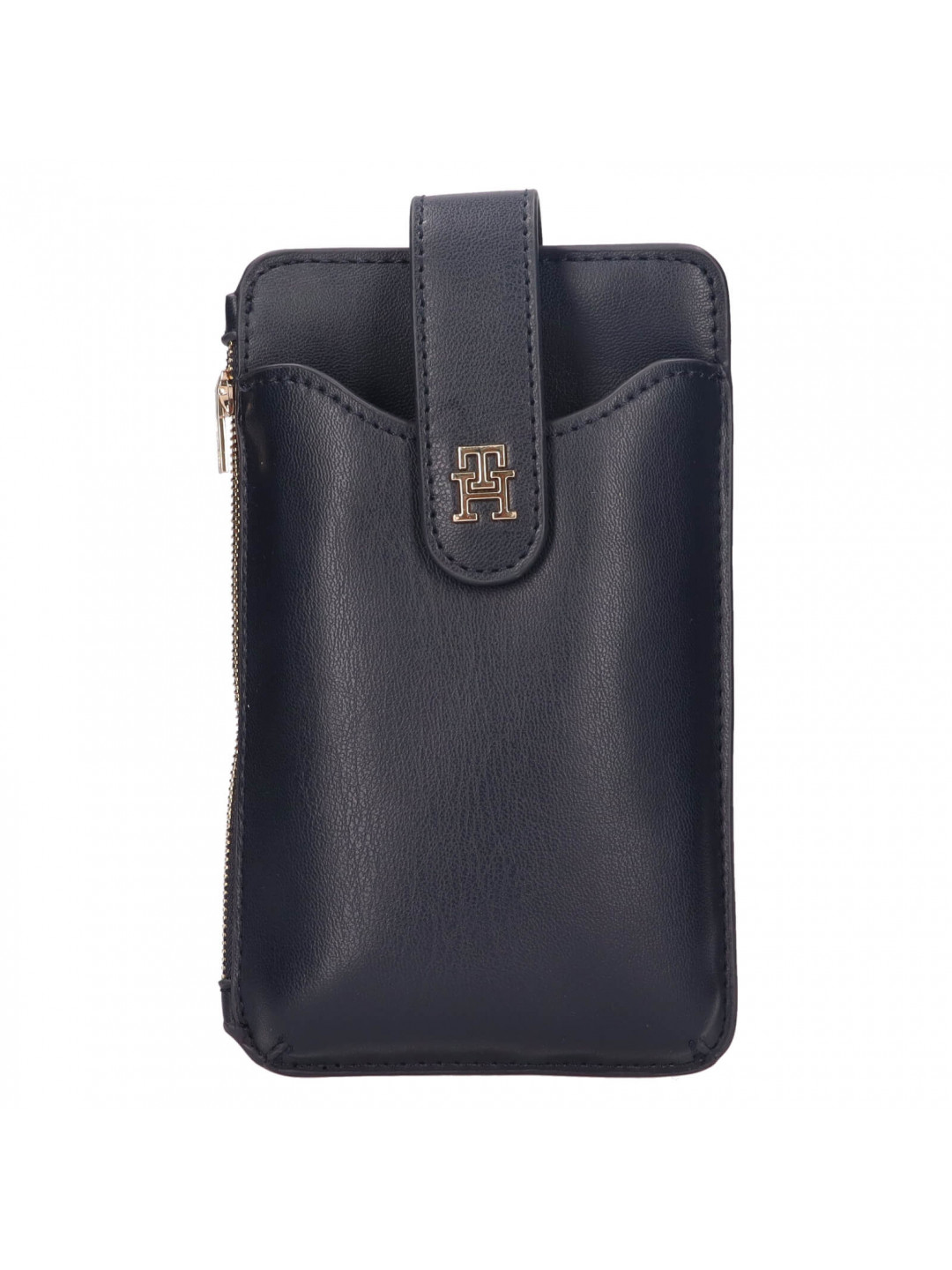 Dámská crossbody kabelka na telefon Tommy Hilfiger Janet – tmavě modrá